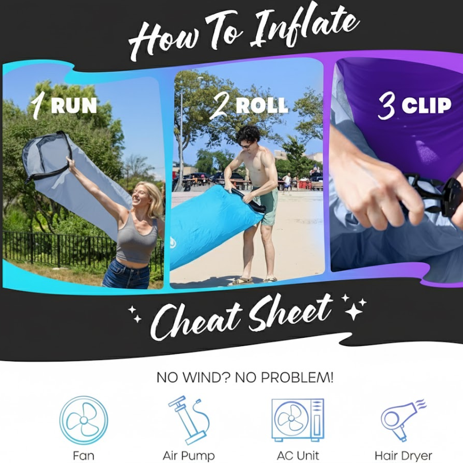 Inflatable Air Lounger