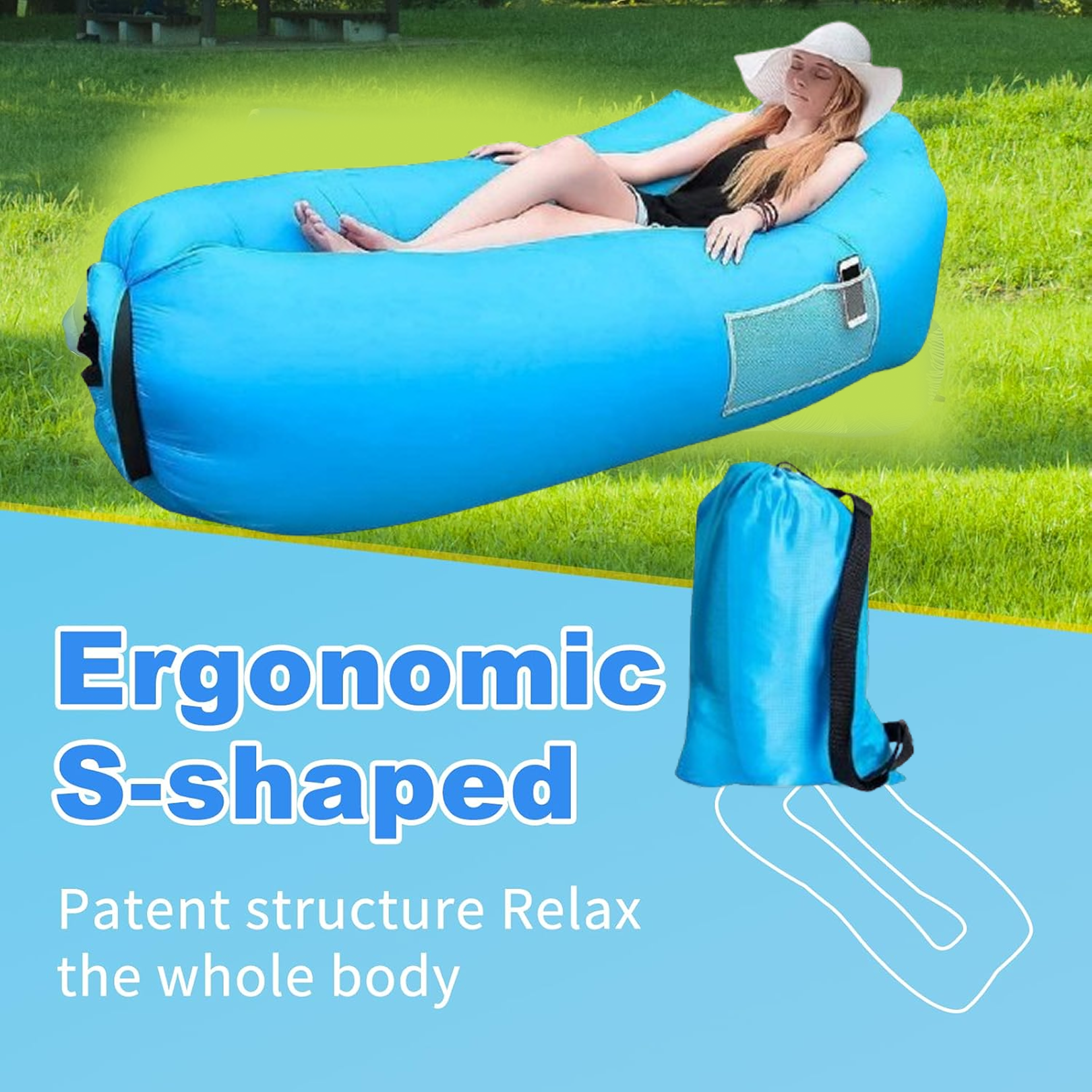 Inflatable Air Lounger