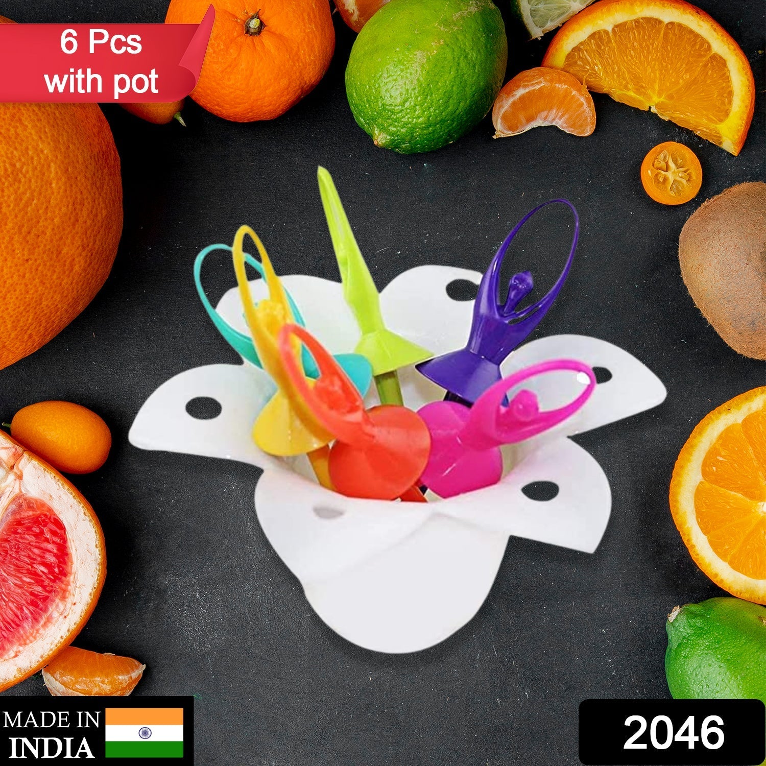 Dancing Doll Fruit Forks