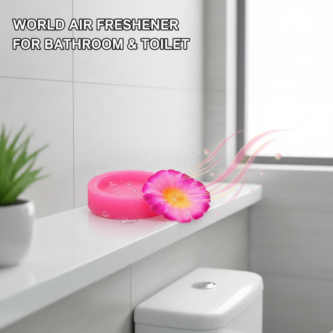 Long-Lasting Bathroom Freshener Blocks