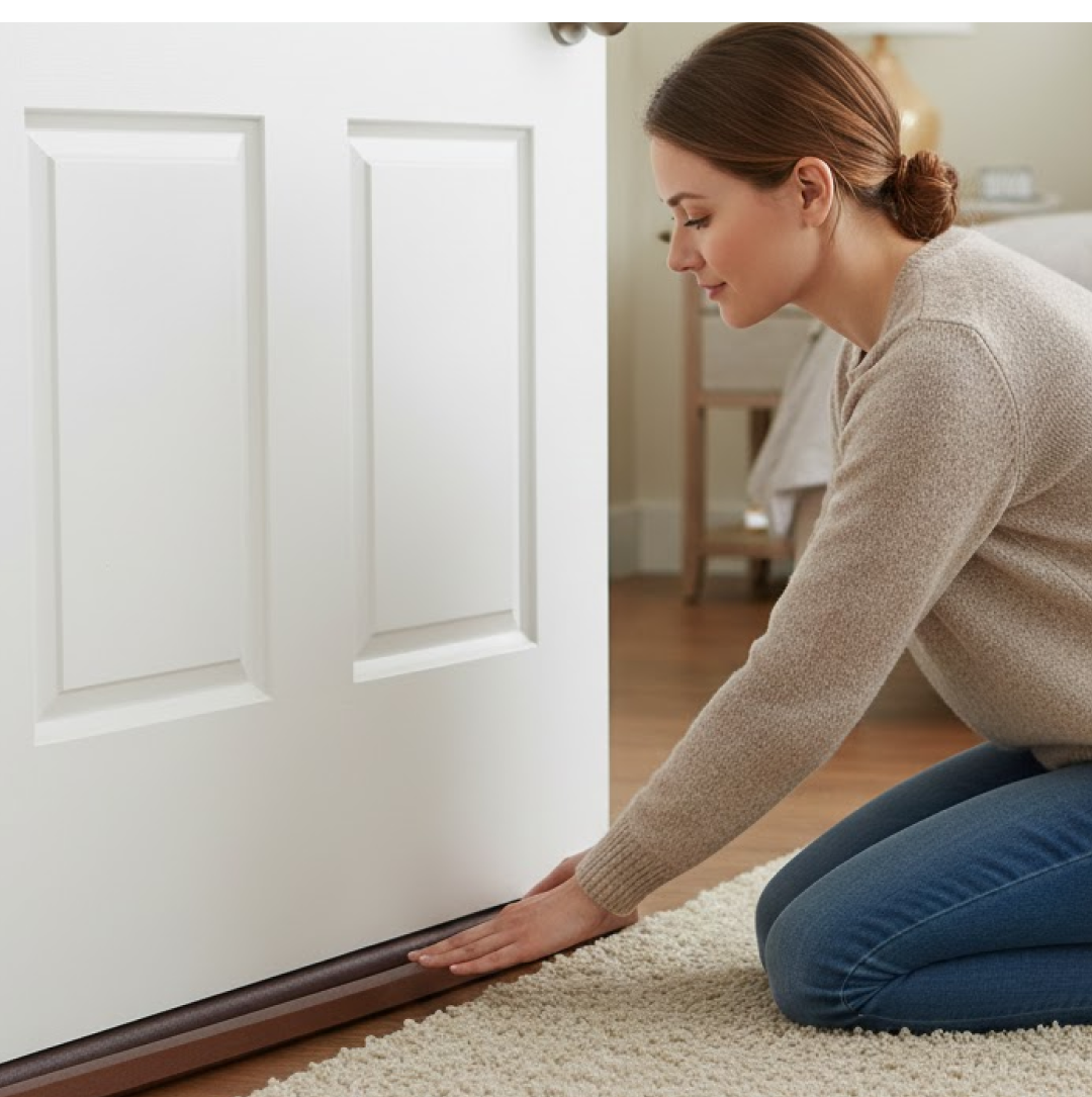 Twin Door Draft Stopperguard Protector