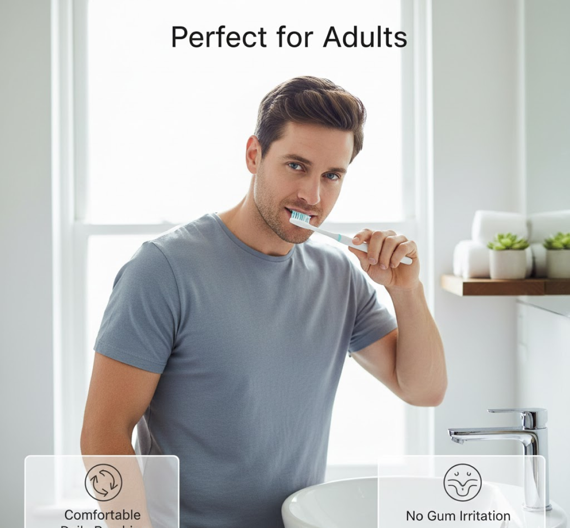 Ultra-Soft Toothbrush Travel Set