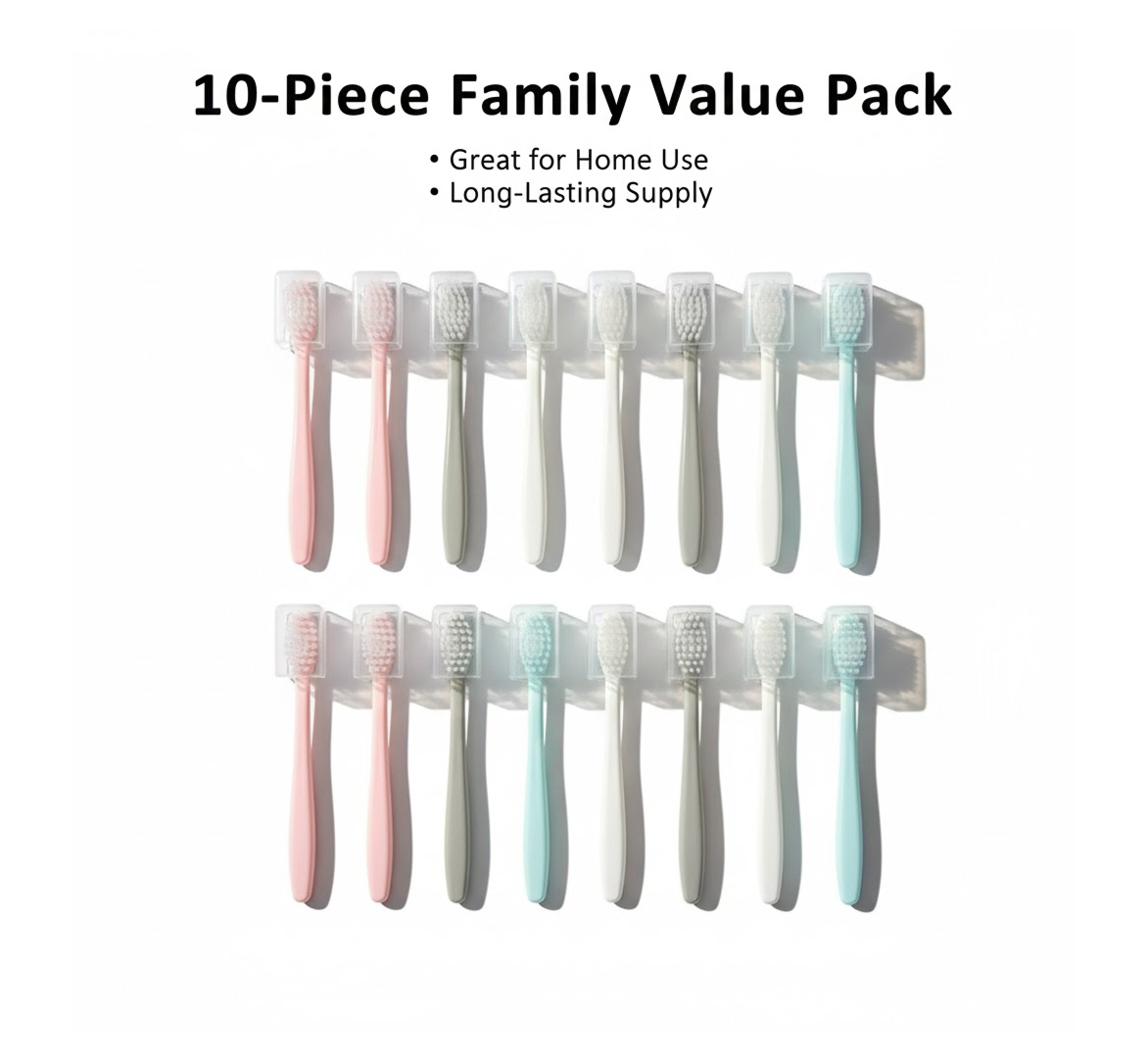 Ultra-Soft Toothbrush Travel Set