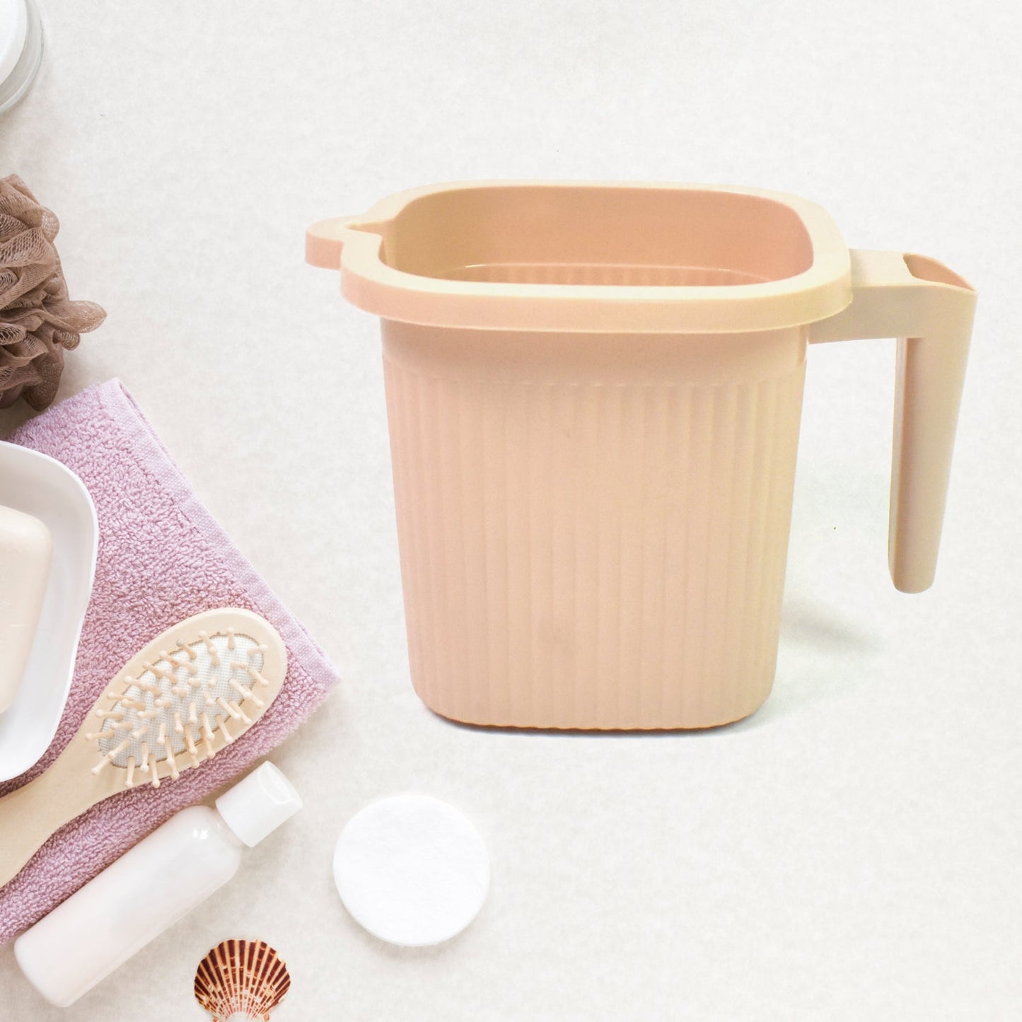 Plastic Square Bath Mug