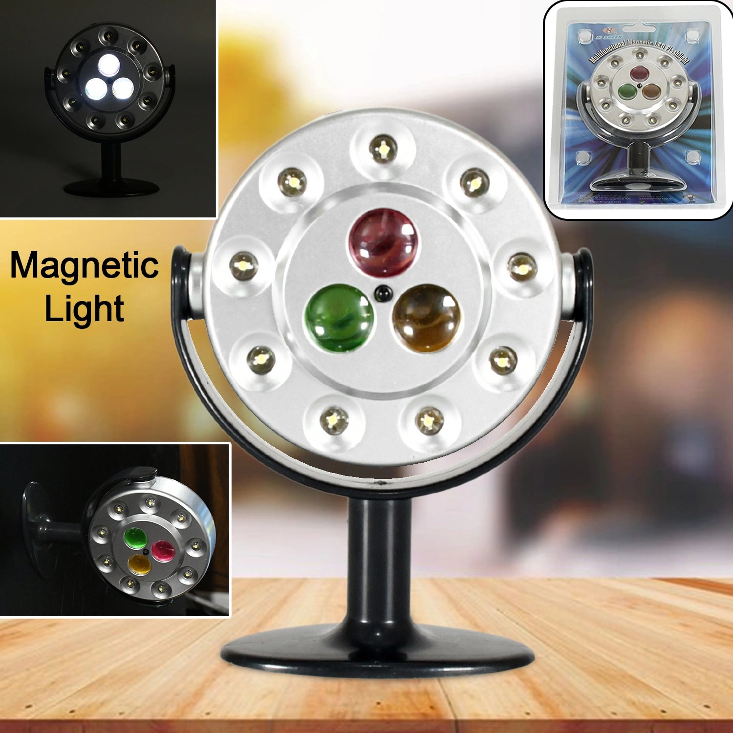 Magnetic LED Flashlight - Home Decor