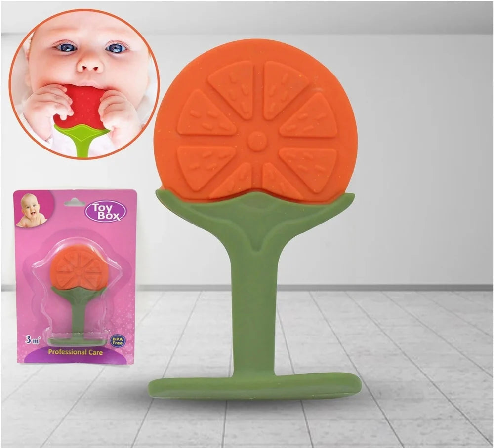 Best silicone fruit shape baby teether - teethers | 2025 | fast shipping