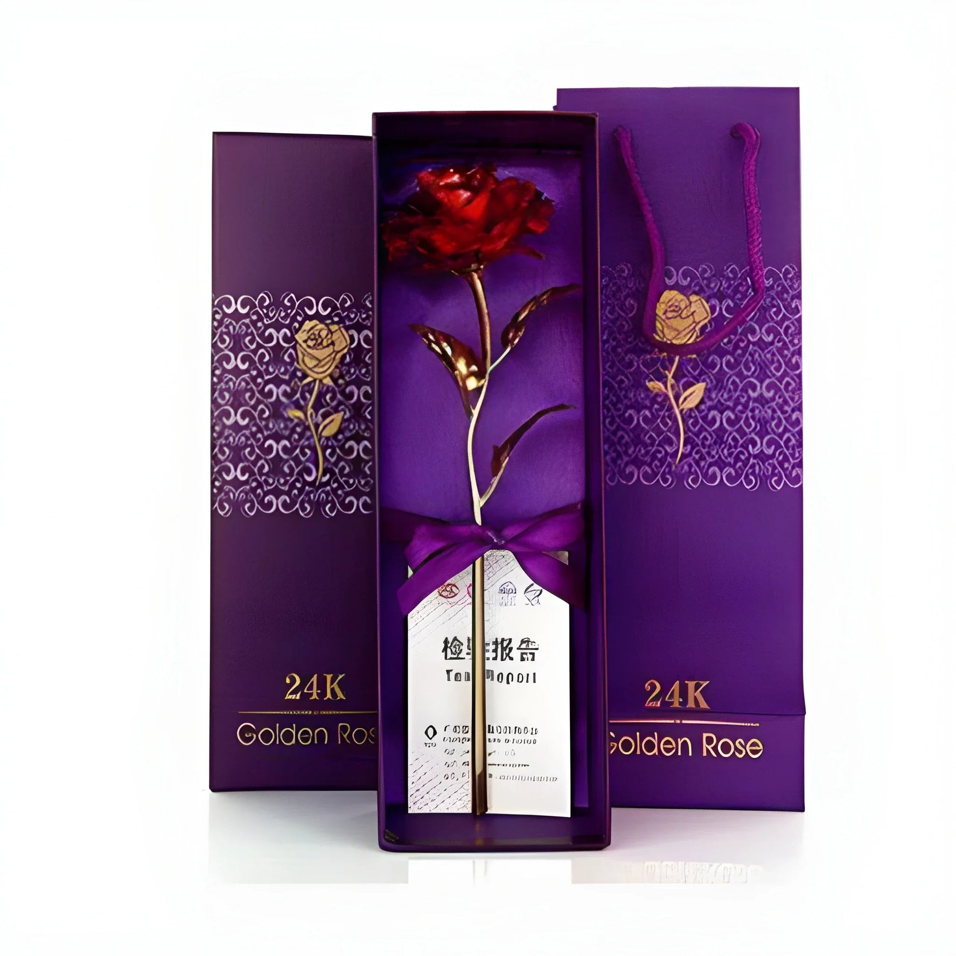 Best 24k gold eternal rose - artificial flowering plants | 2025 | fast shipping