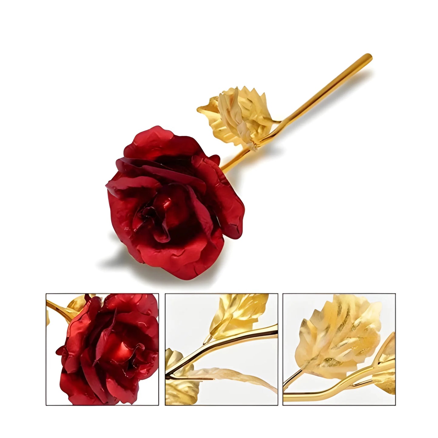 Best 24k gold eternal rose - artificial flowering plants | 2025 | fast shipping
