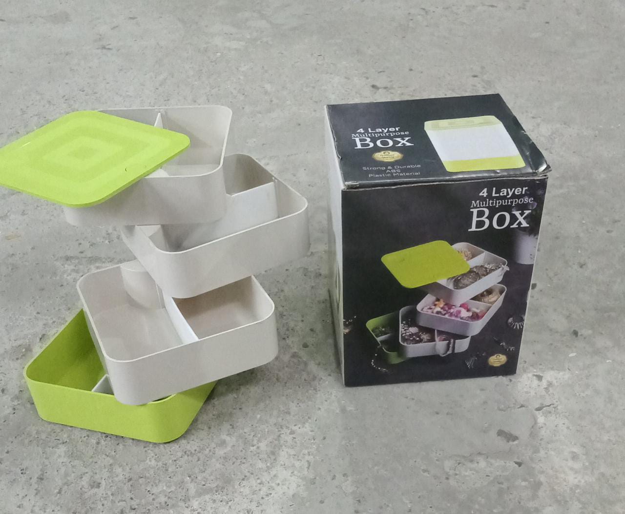 4 Layers Jewelry Box