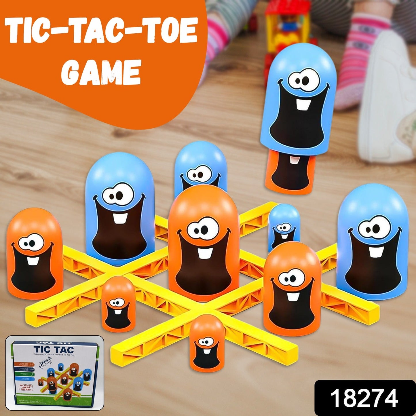 Classic Tic-Tac-Toe Strategy Game