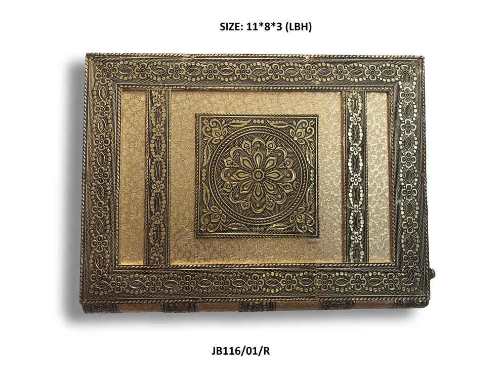 Wooden jewellery storage box