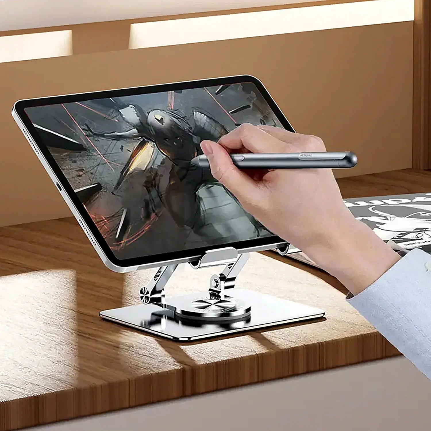 360° rotating tablet stand