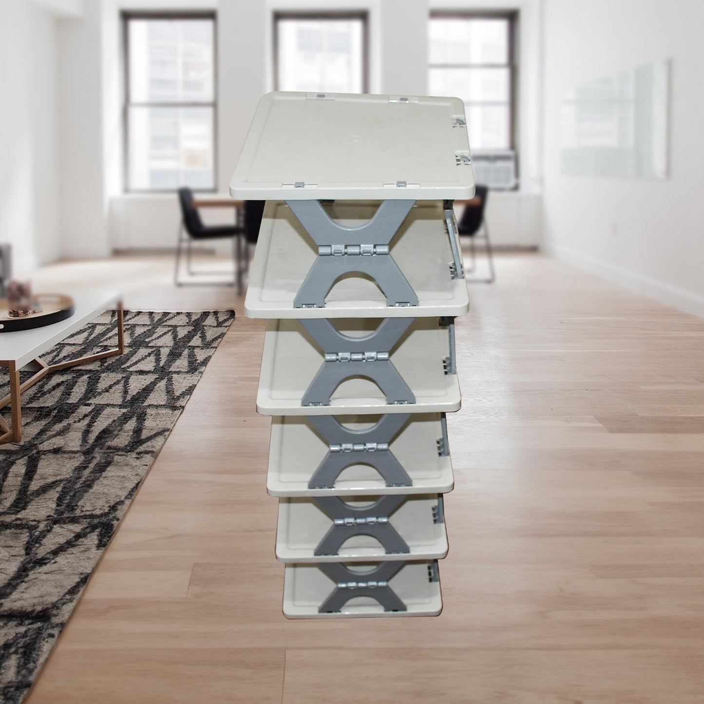 Smart Foldable Shoe Rack