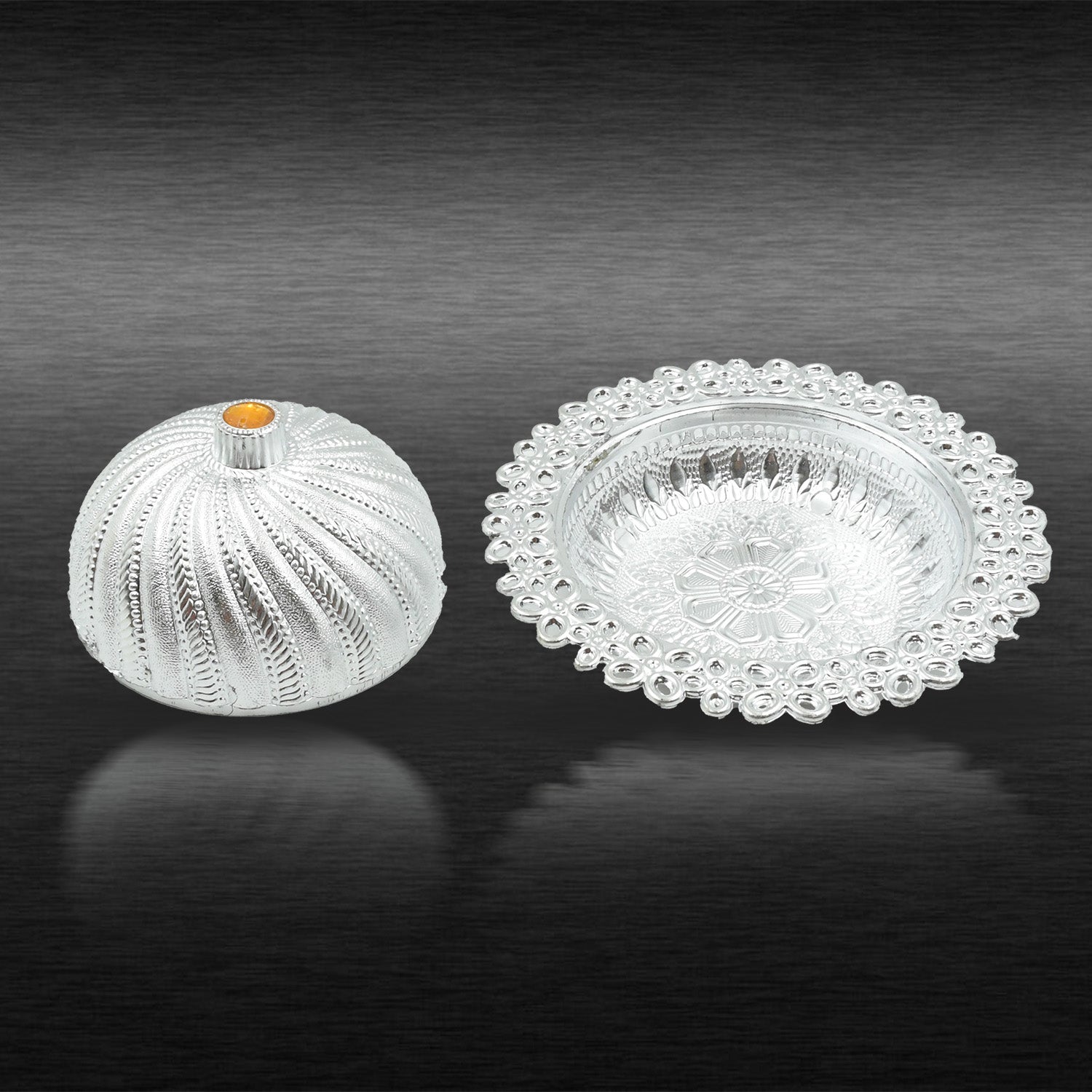 Dry Fruit Box With Lid  (1 Pc)