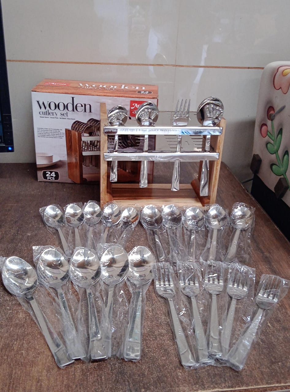 Elegant Stainless Steel Cutlery Set