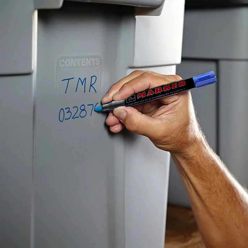 Best premium permanent blue marker pen (12 pc) - markers | 2025 | fast shipping