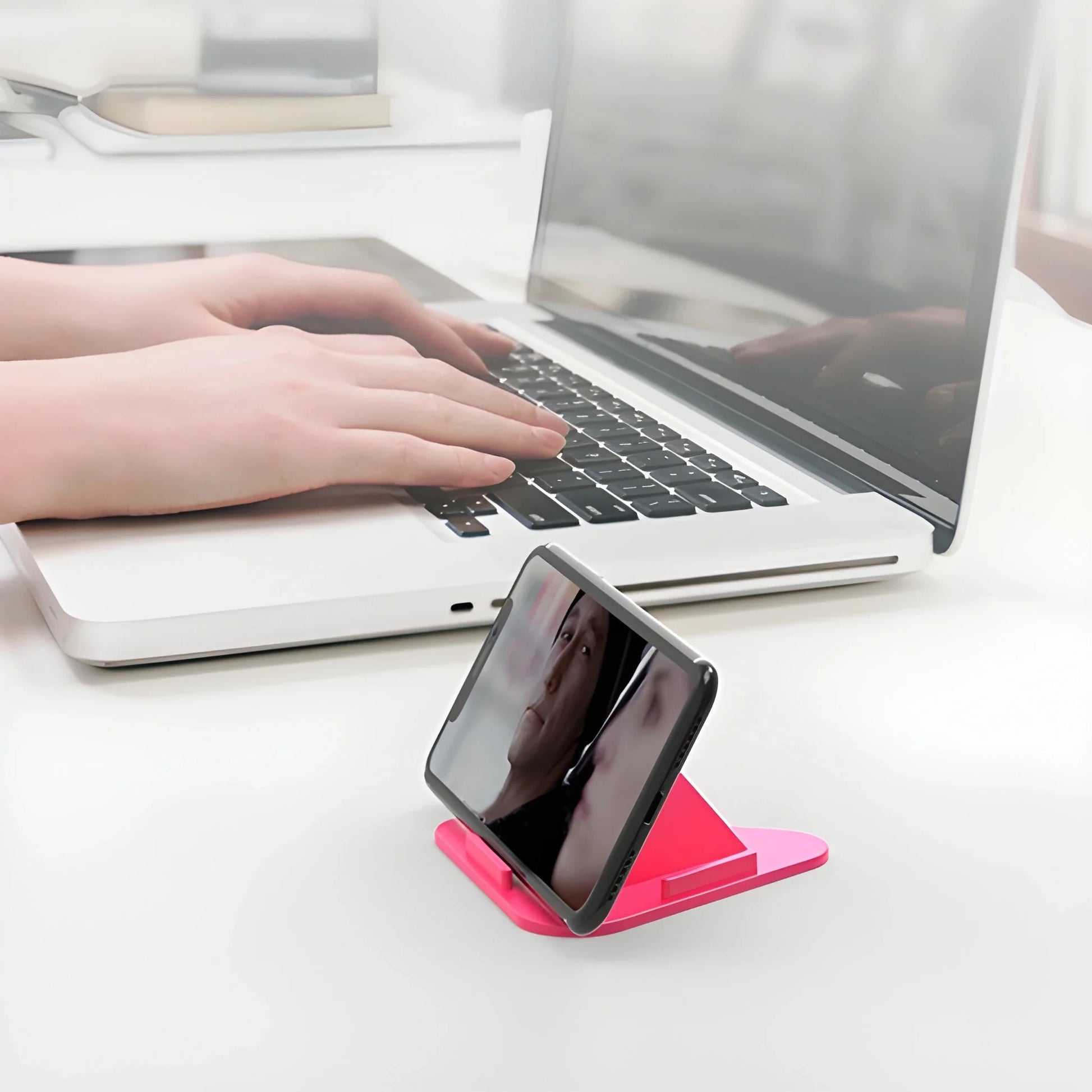 3-Angle Pyramid Phone Stand - Mobile Accessories