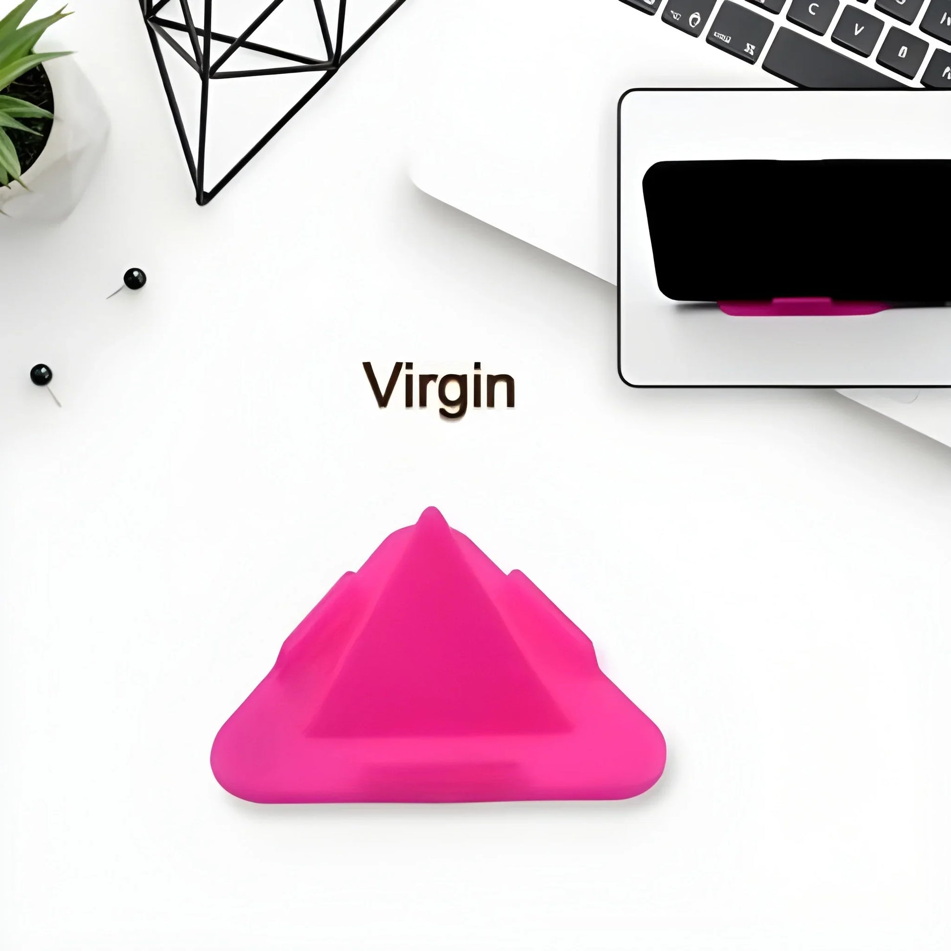3-Angle Pyramid Phone Stand - Mobile Accessories