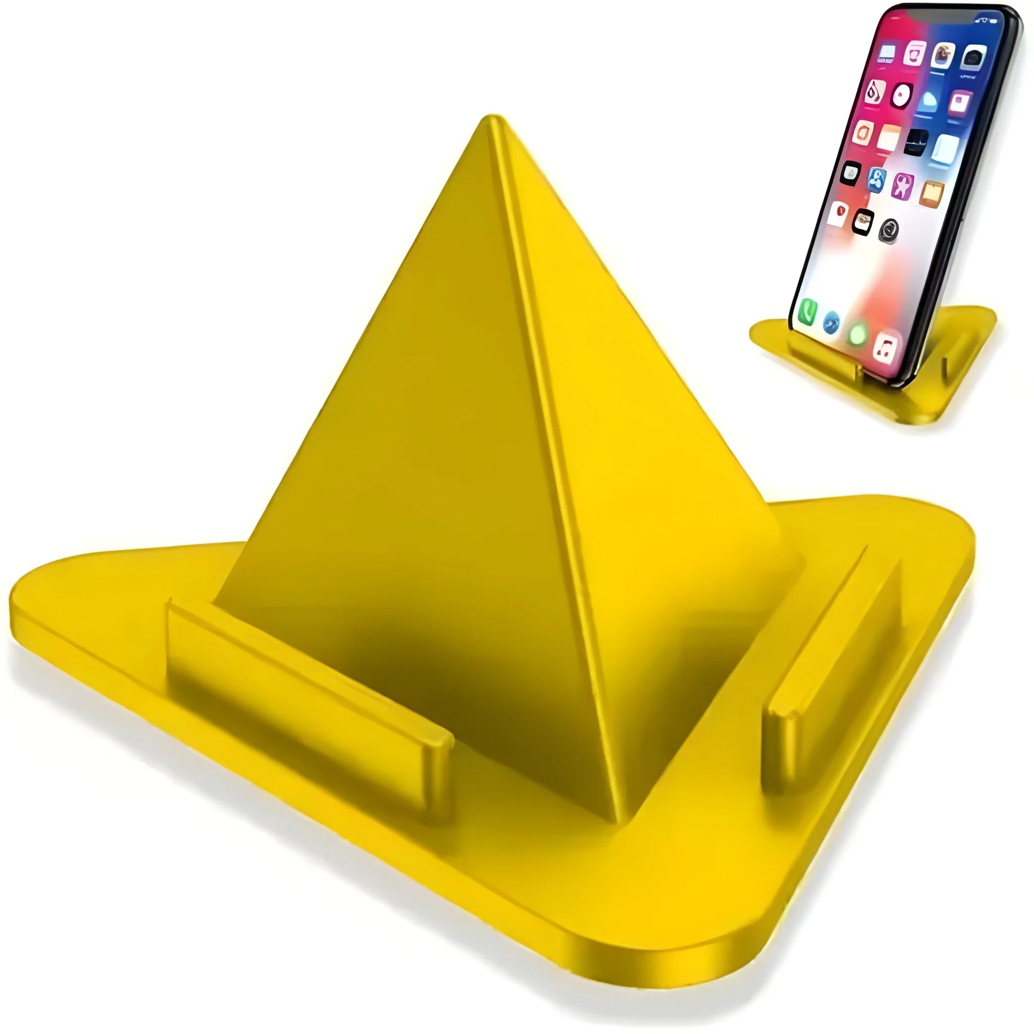 3-Angle Pyramid Phone Stand - Mobile Accessories