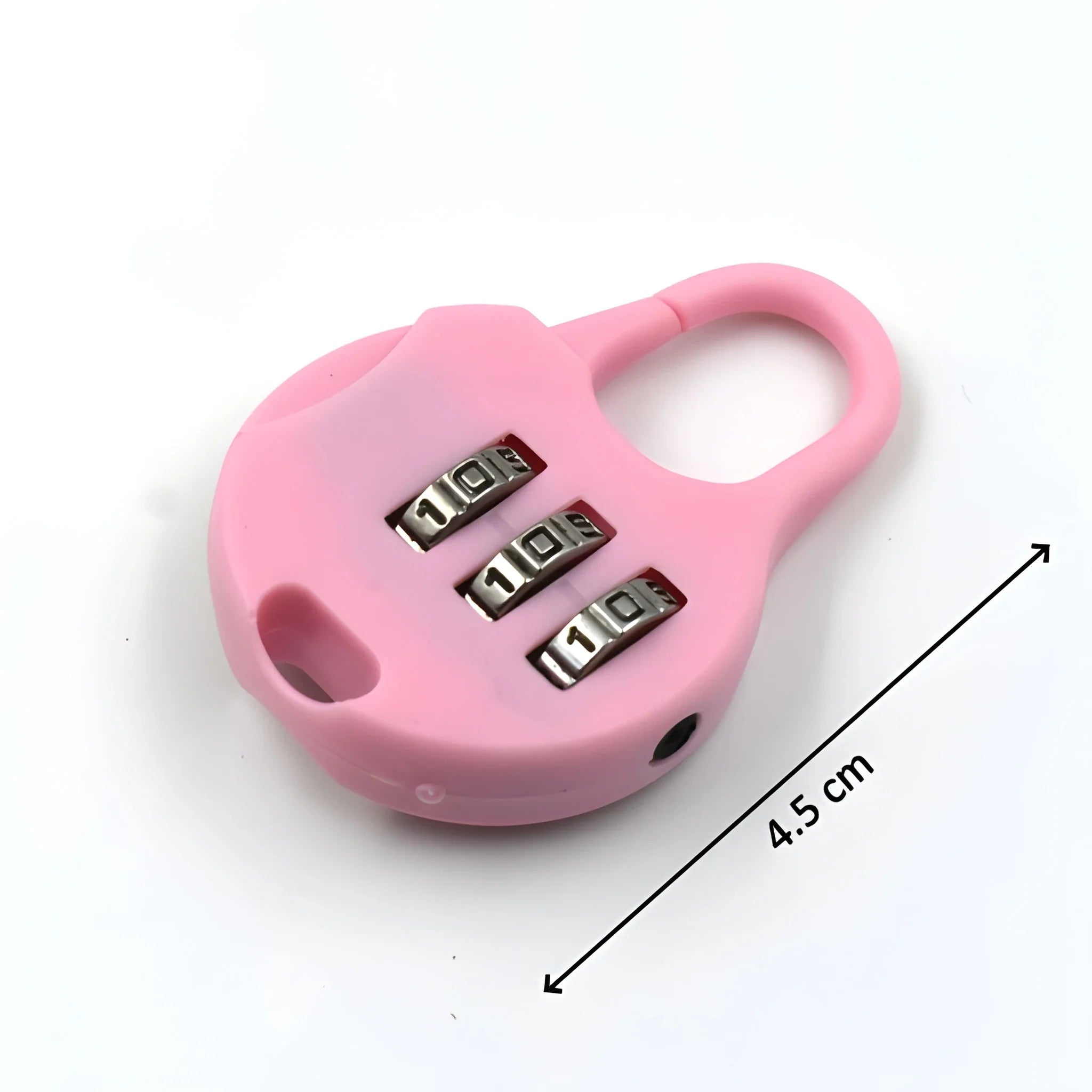 3-Digit Zipper Security Lock - Home Improvement