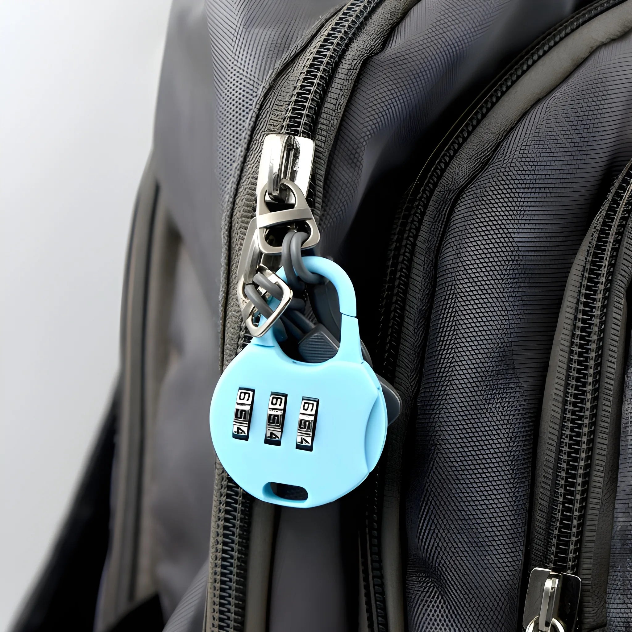 3-Digit Zipper Security Lock - Home Improvement