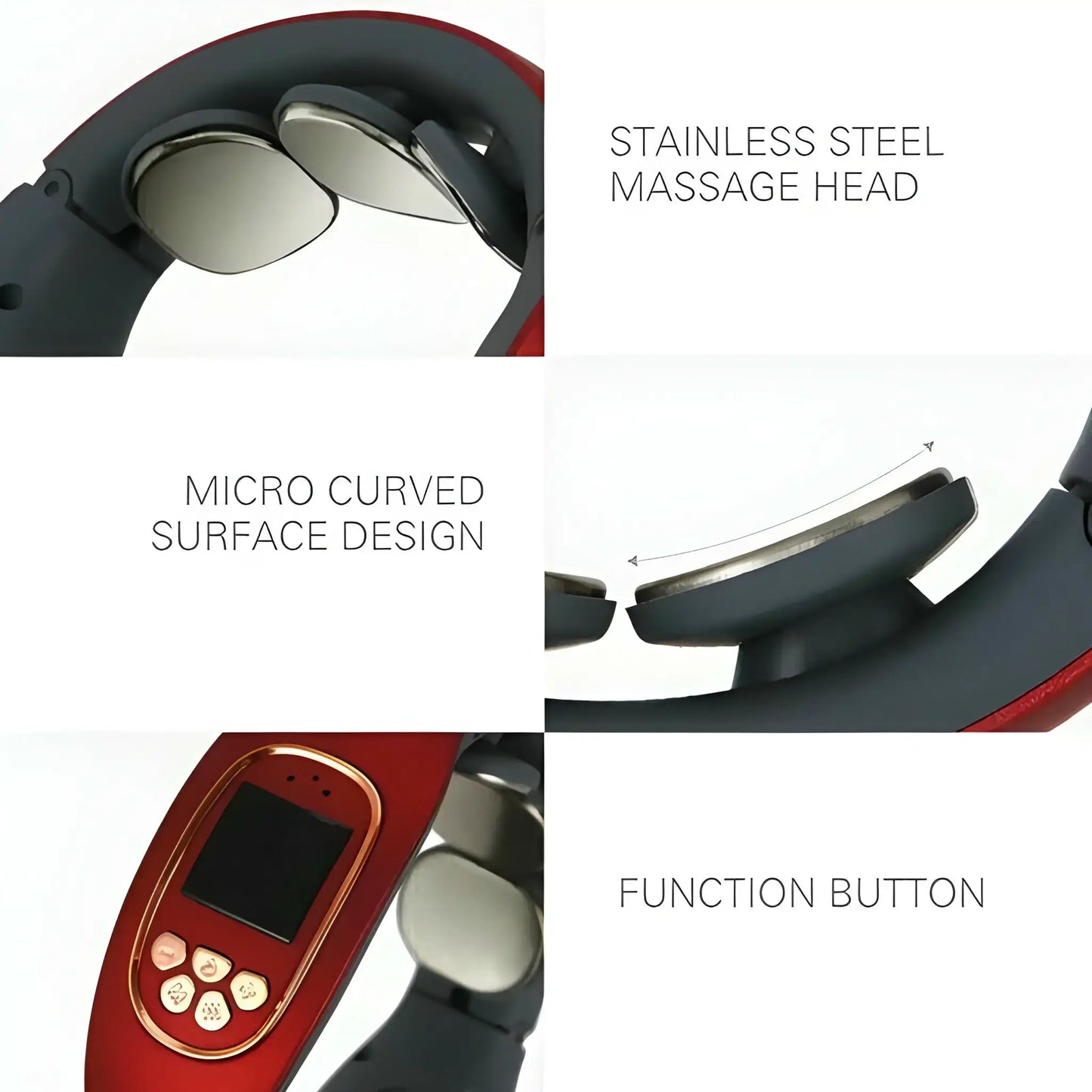 Best 3-head tens neck & shoulder massager - electric massagers | 2025 | fast shipping