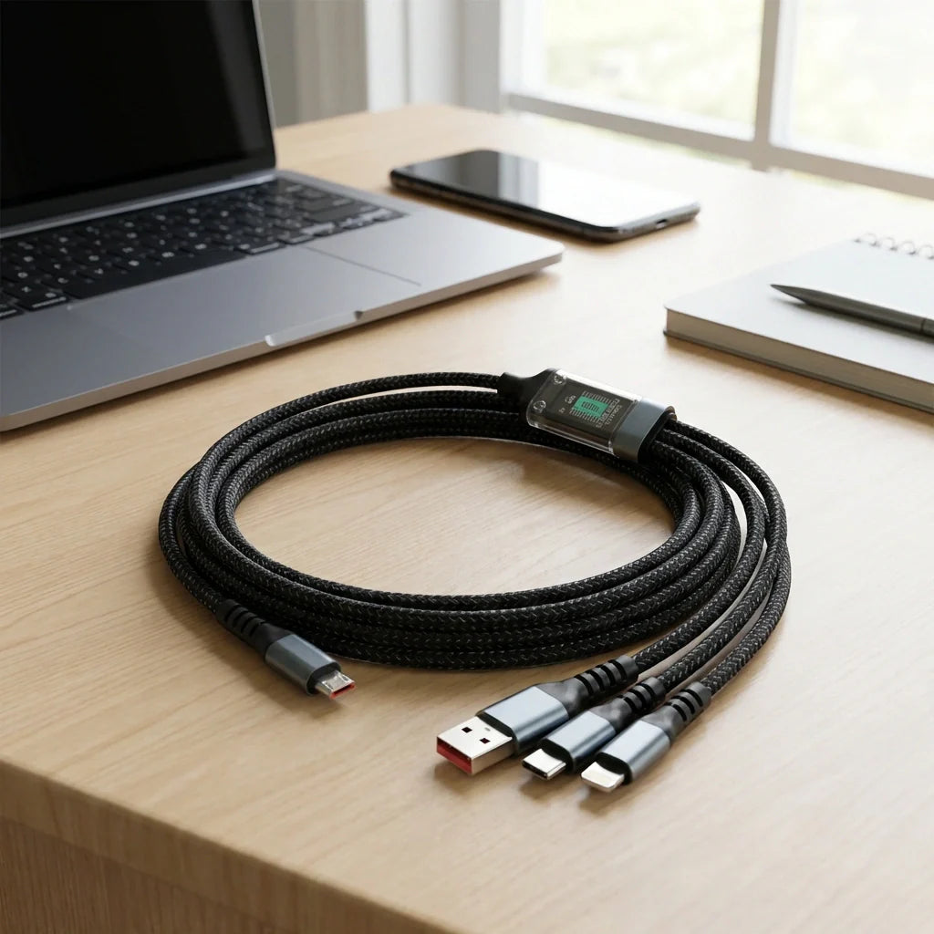 Best 3-in-1 100w super fast charging cable - usb cables | 2026 | shipping