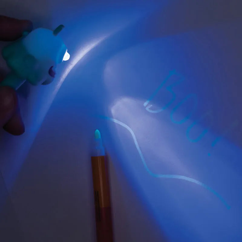 3-in-1 Ball Pen With Marker And Light (1 Pc) - Home Improvement