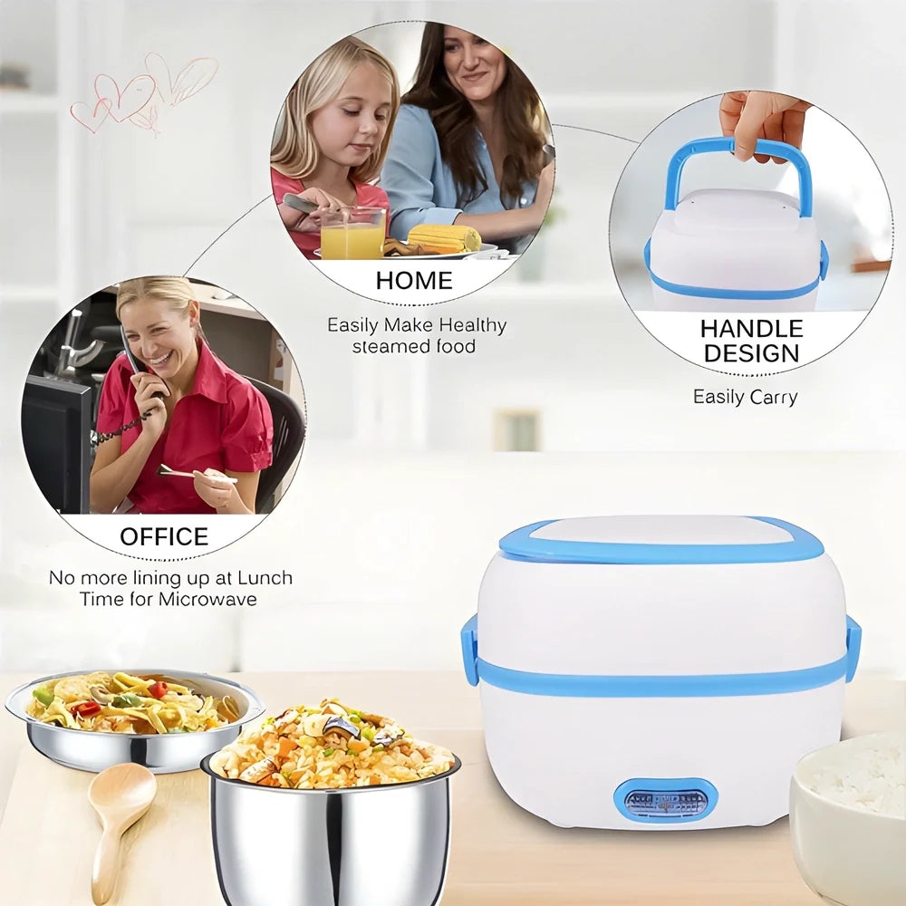 Best 3-in-1 electric lunch box - food cookers & steamers | 2025 | fast shipping