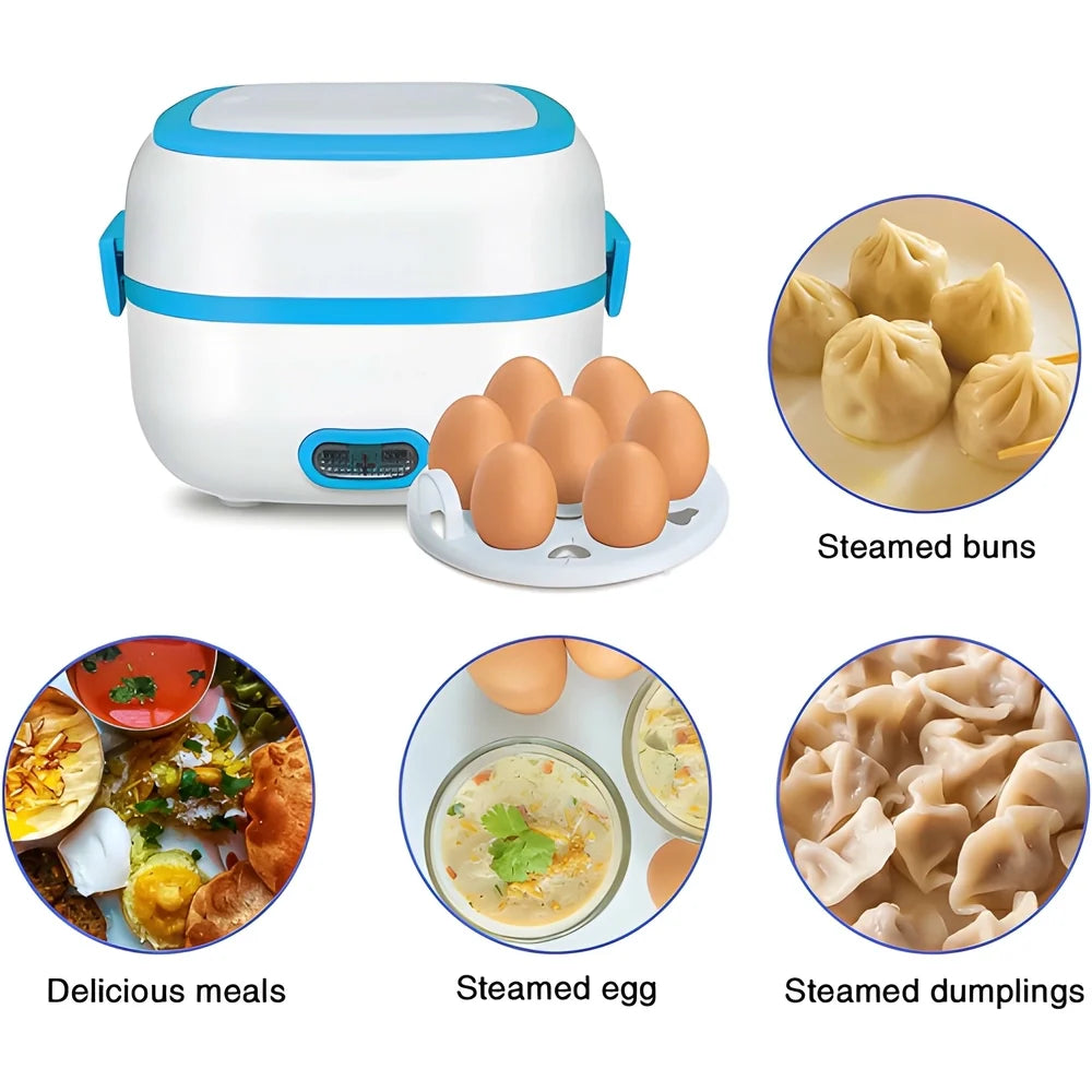 Best 3-in-1 electric lunch box - food cookers & steamers | 2025 | fast shipping