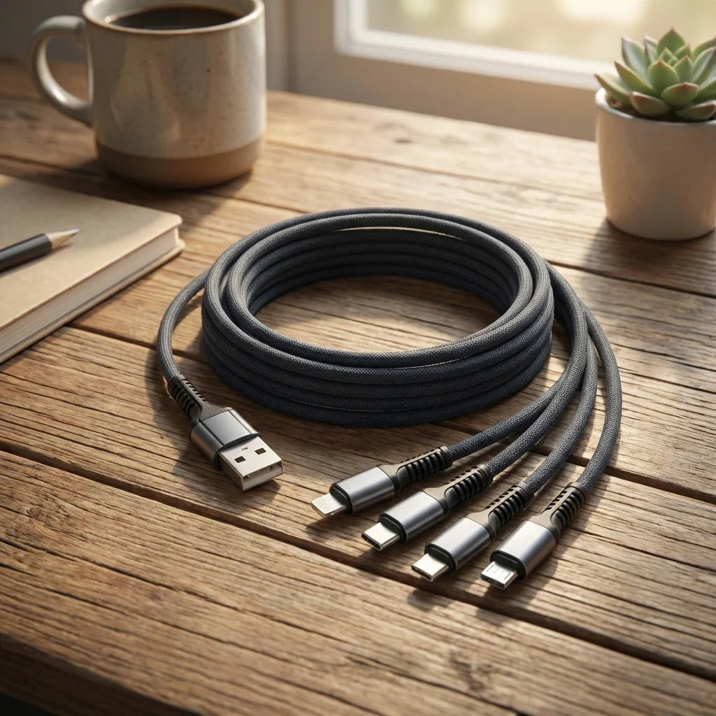 Best 3-in-1 fast cable - usb cables | 2026 | shipping