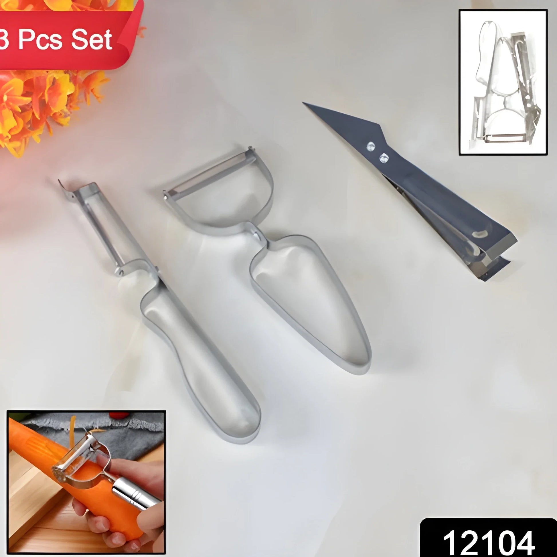 Best 3-in-1 vegetable peeler set - food peelers | 2025 | fast shipping