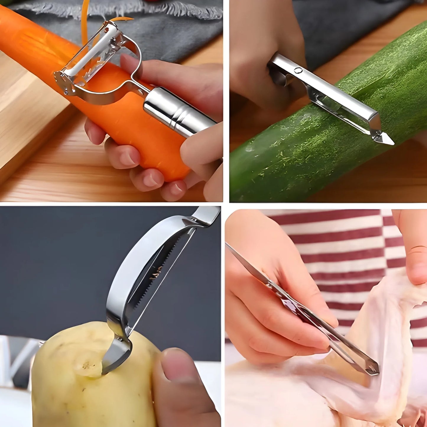Best 3-in-1 vegetable peeler set - food peelers | 2025 | fast shipping