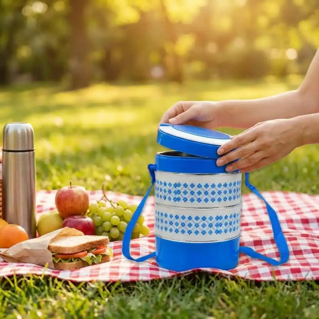 Best 3 layer adjustable tiffin set - lunch containers | 2026 | fast shipping
