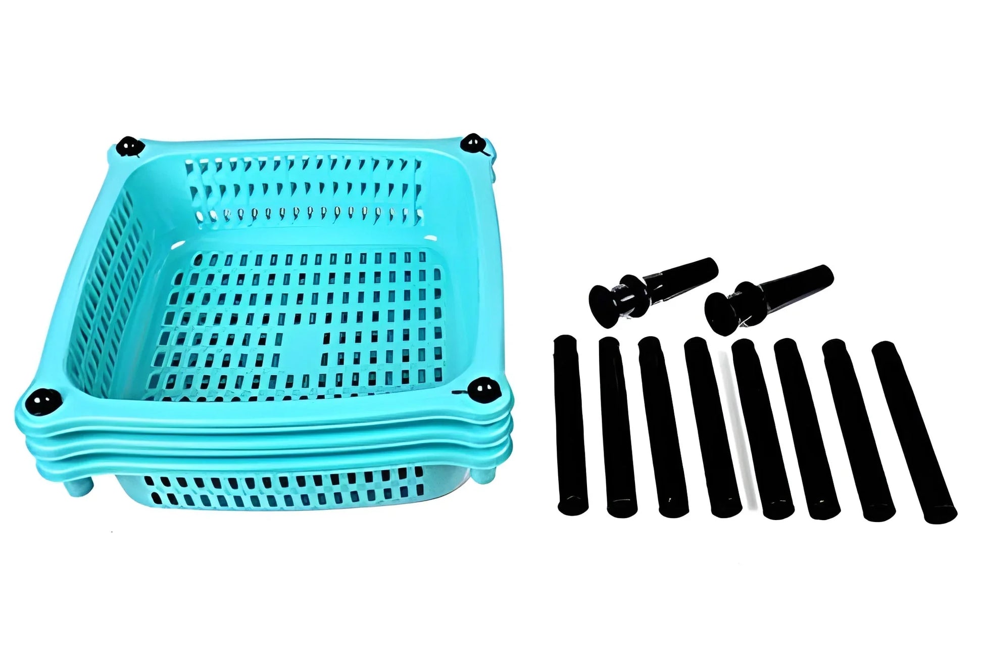 Best 3 layer squre kitchen trolley basket - furniture | 2025 | fast shipping