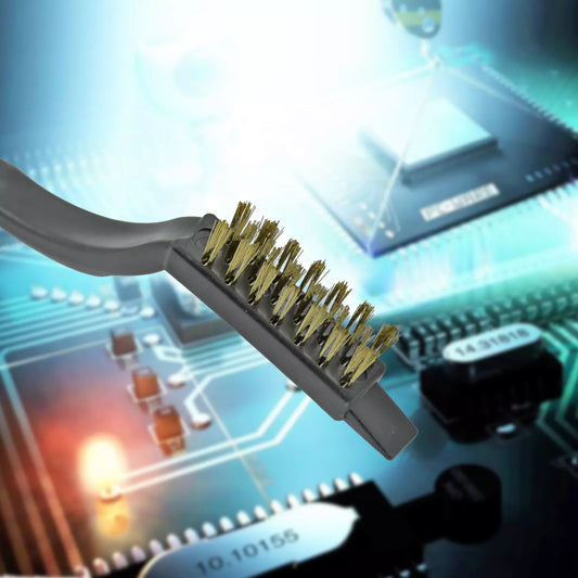 3-Pc Mini Wire Brush Set - Home Improvement