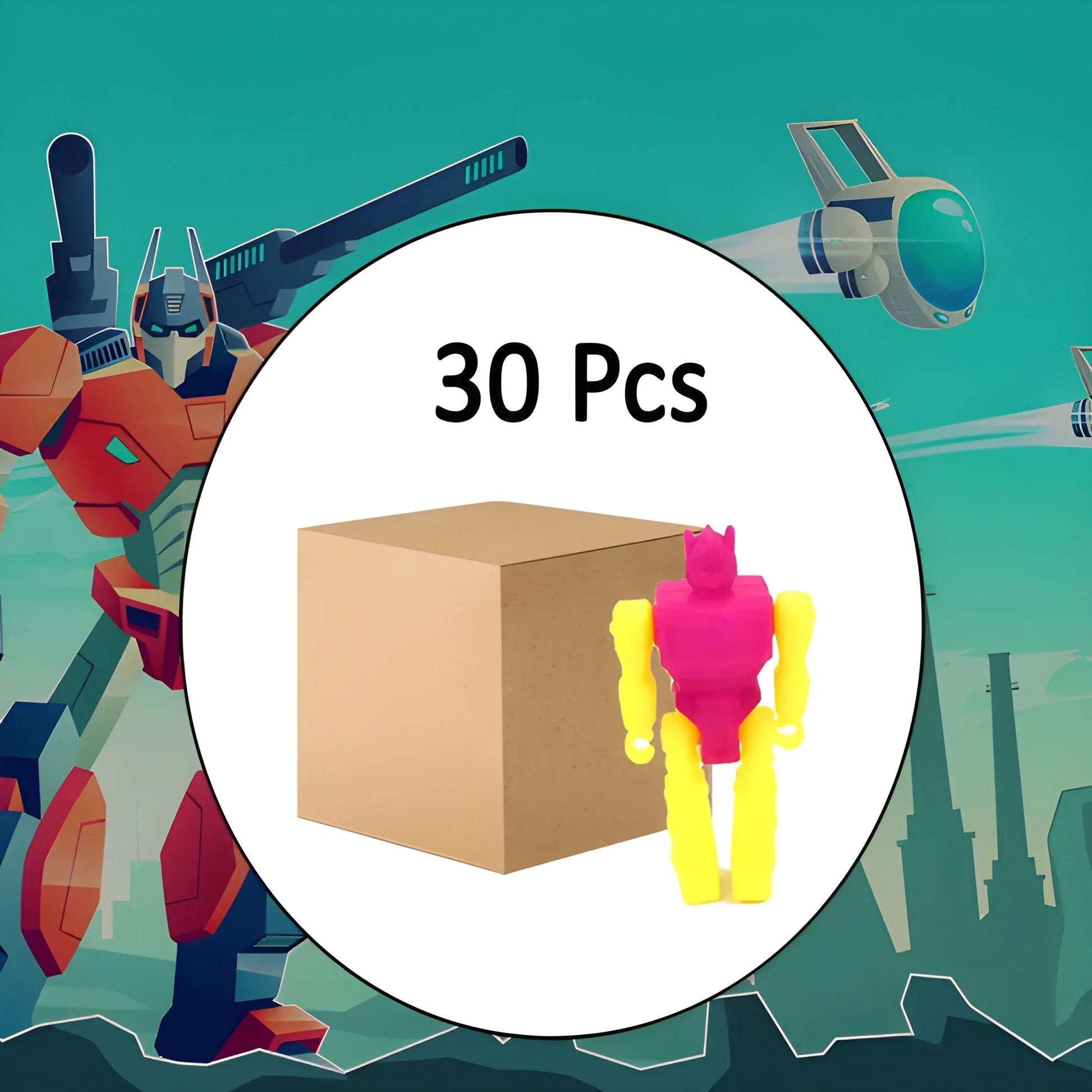 Best 30-piece robot toy set - action figures | 2025 | fast shipping