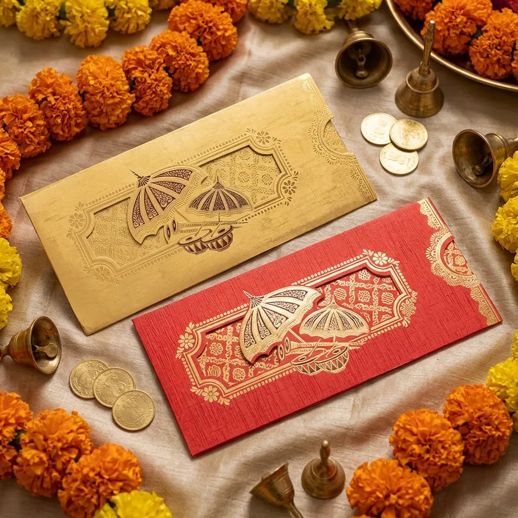 Wedding Gift Envelopes Pack Of 10 Pcs