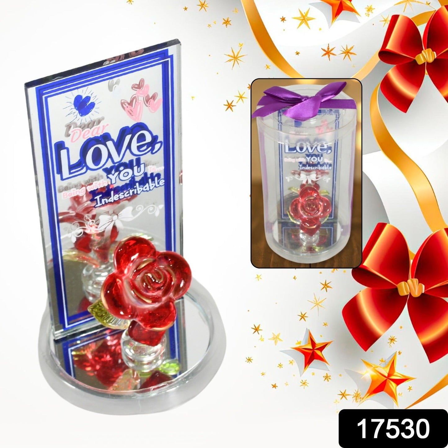 Lovely Rose Showpiece