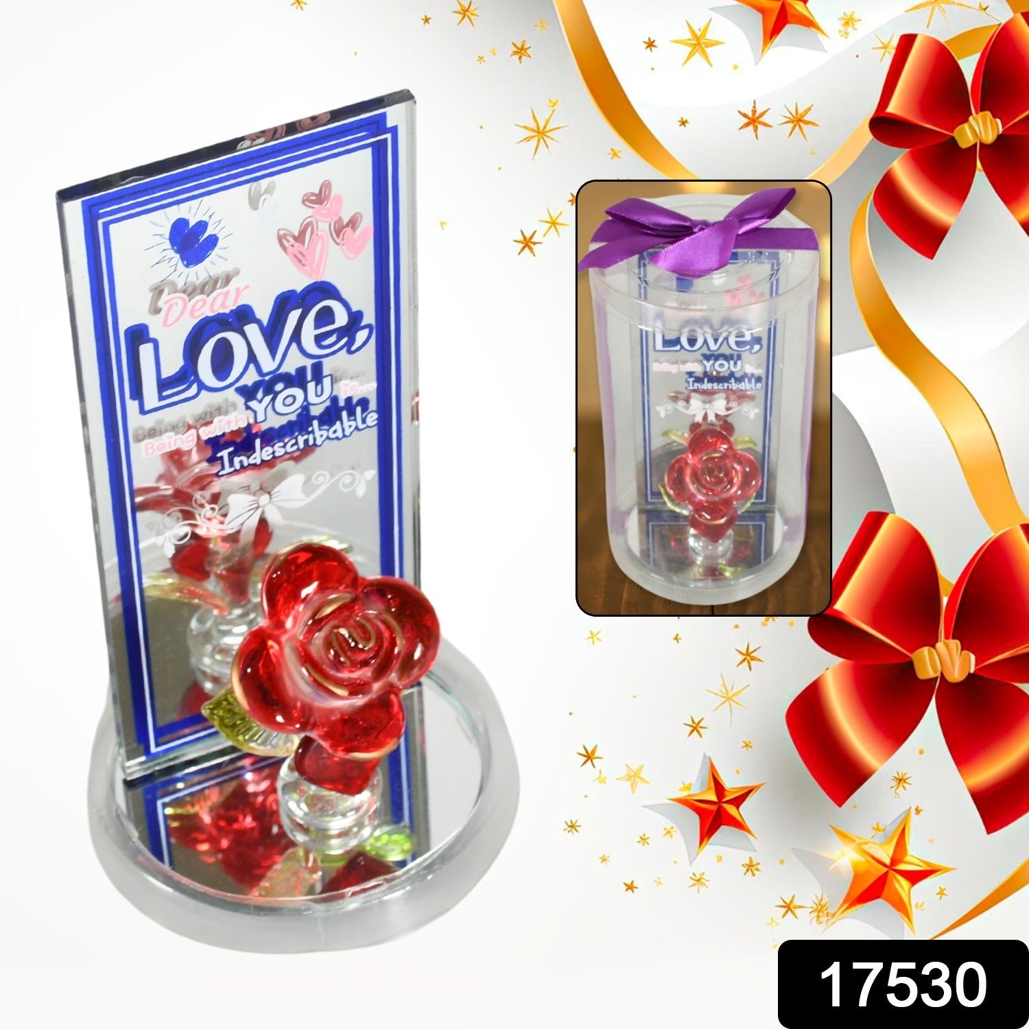 Lovely Rose Showpiece