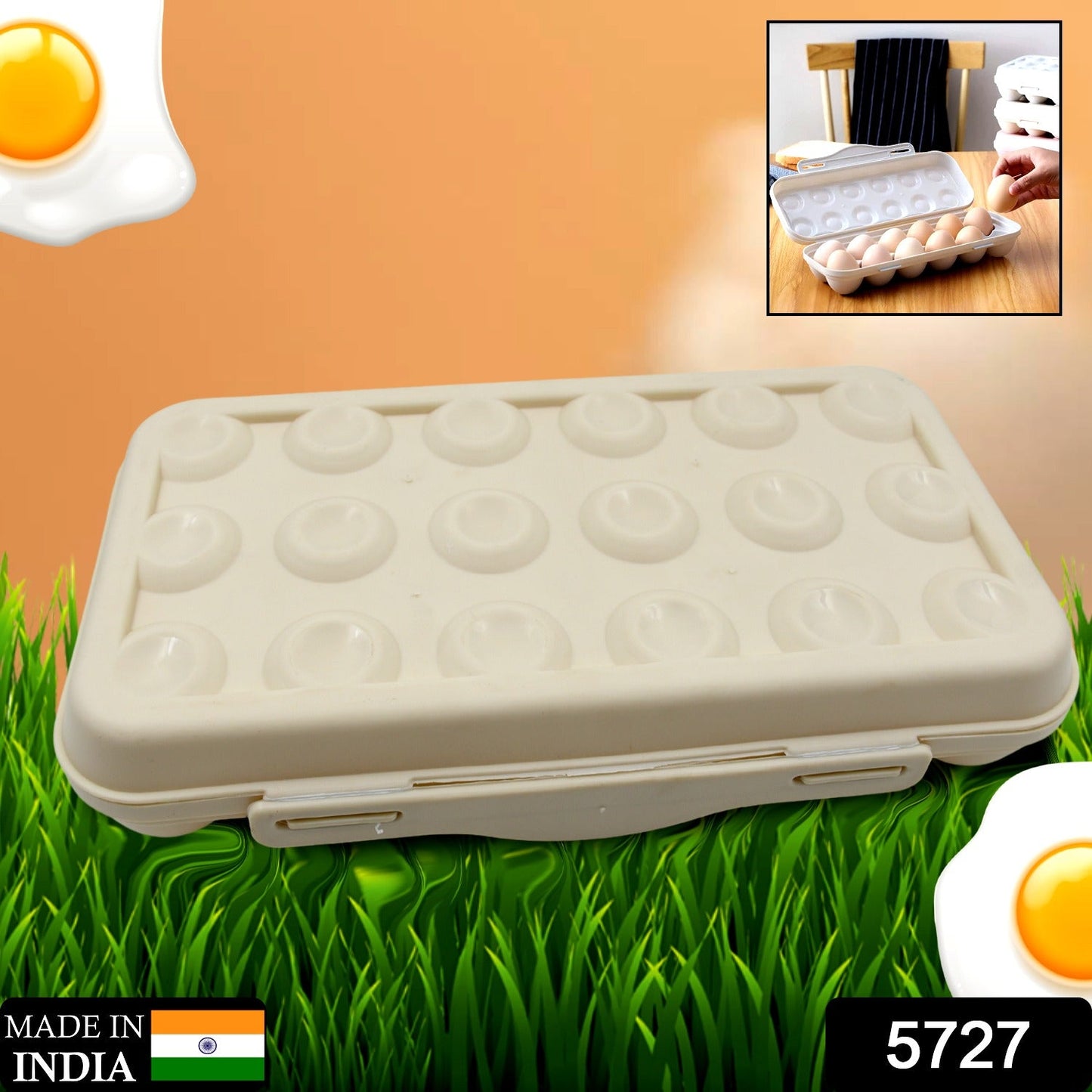 18 Grid Egg Holder