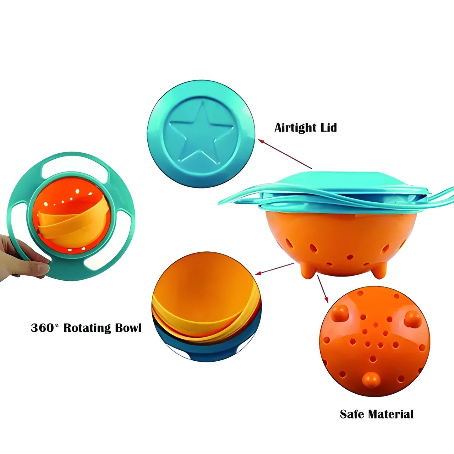 Best 360° anti-spill toddler bowl - baby & food | 2025 | fast shipping