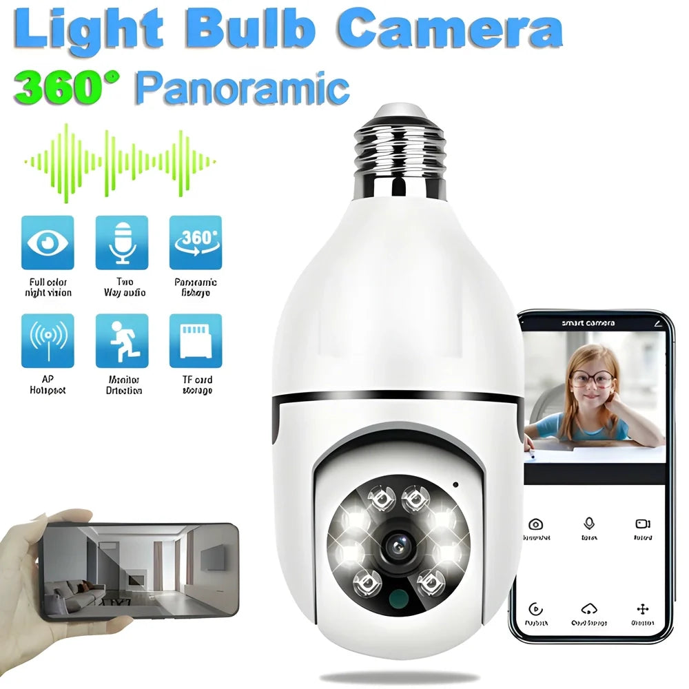 Best 360° fisheye wifi security camera - surveillance cameras | 2025 | fast shipping