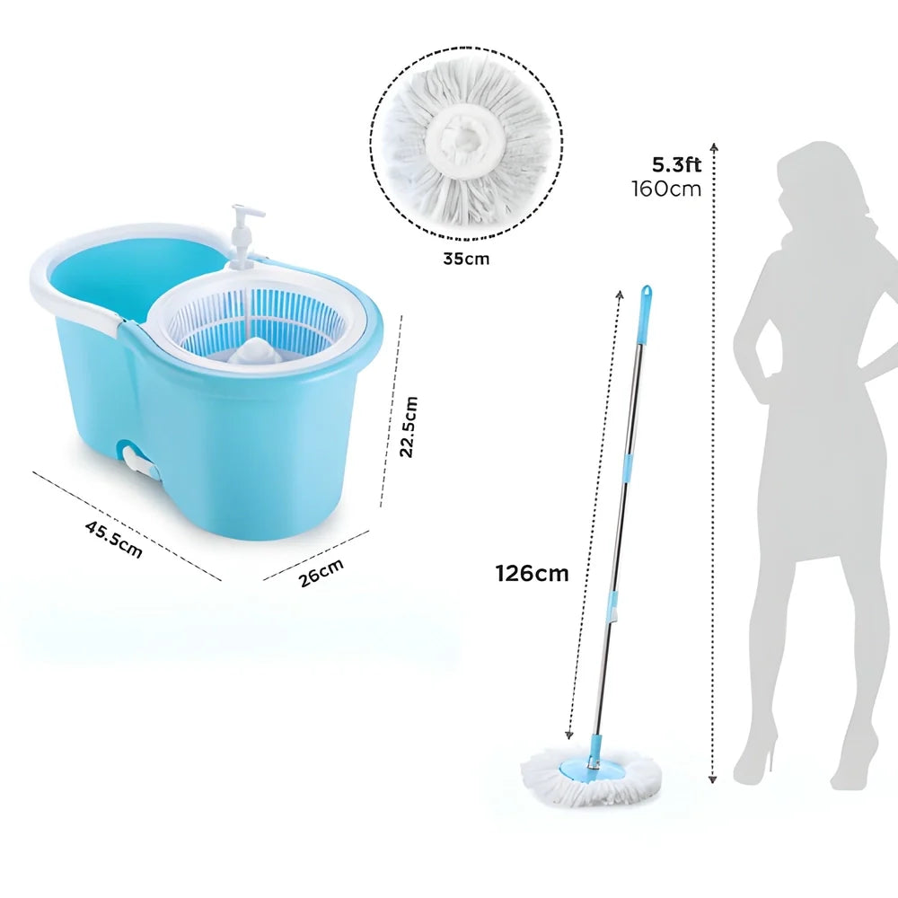 Best 360° self-spinning mop set - mops | 2025 | fast shipping