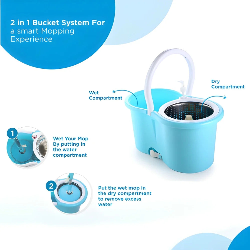 Best 360° self-spinning mop set - mops | 2025 | fast shipping
