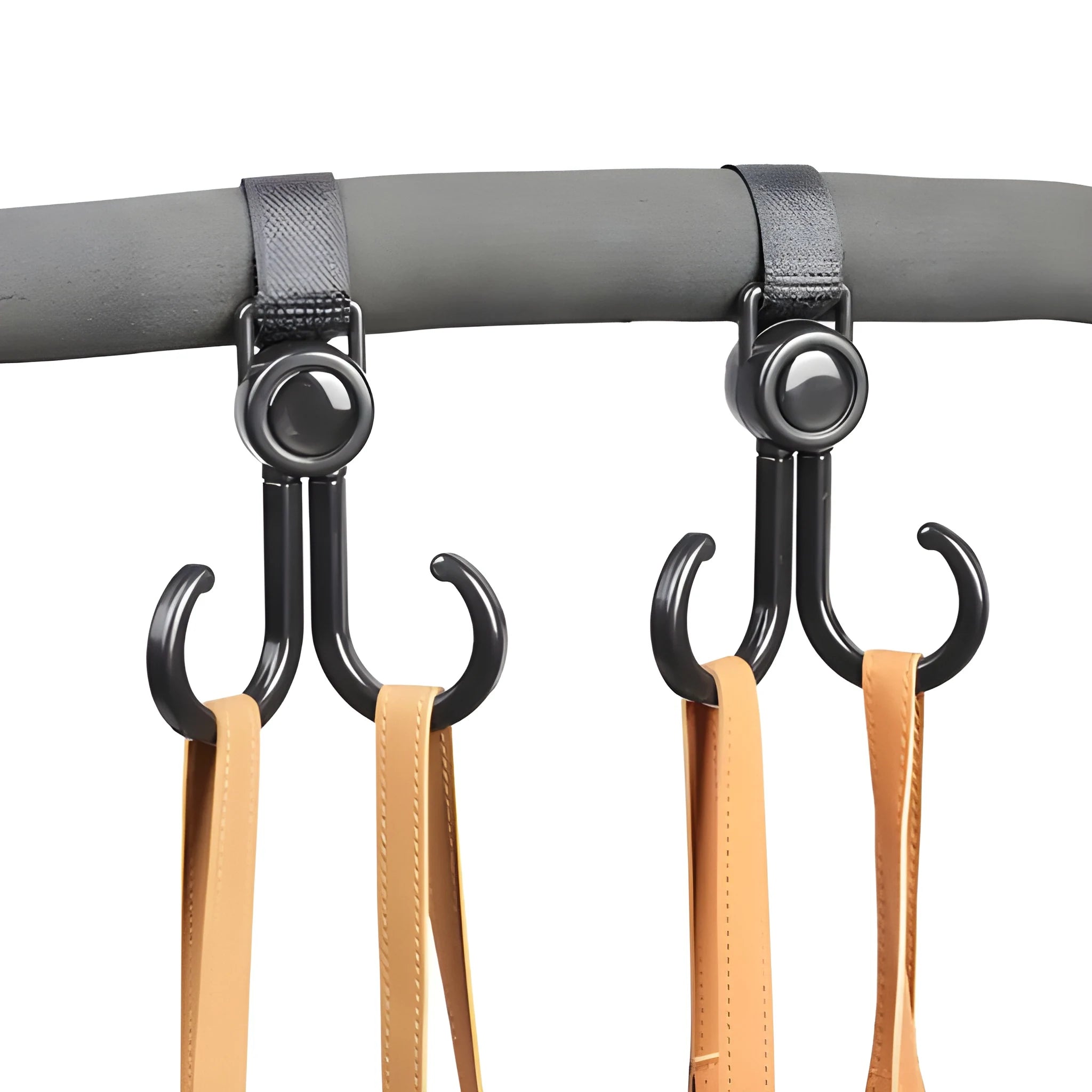 360° rotating stroller hook