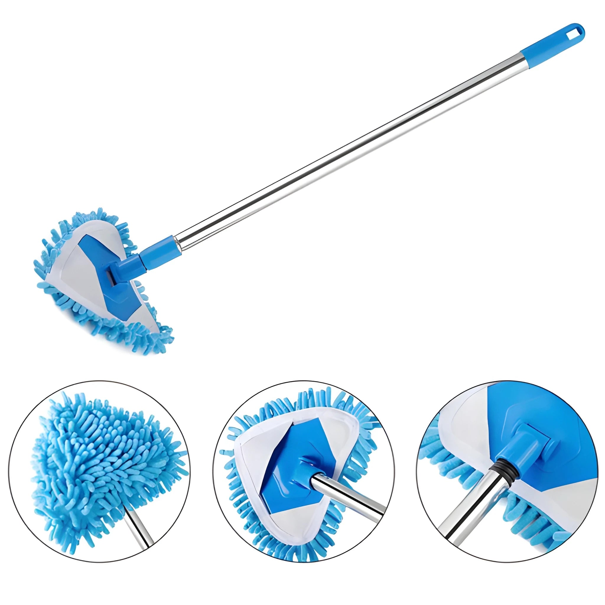 360° swivel corner mop