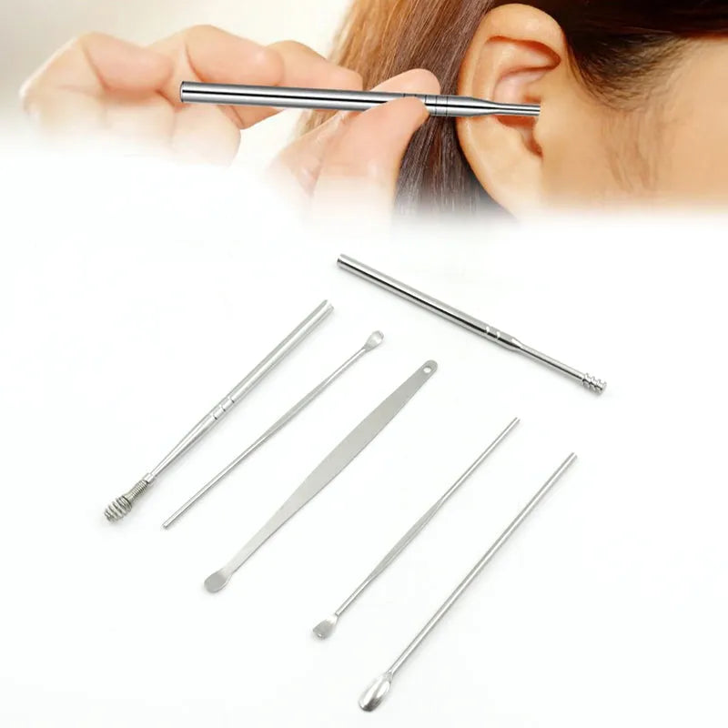 Ear Wax Removal Kit 6pcs - Health & Beauty