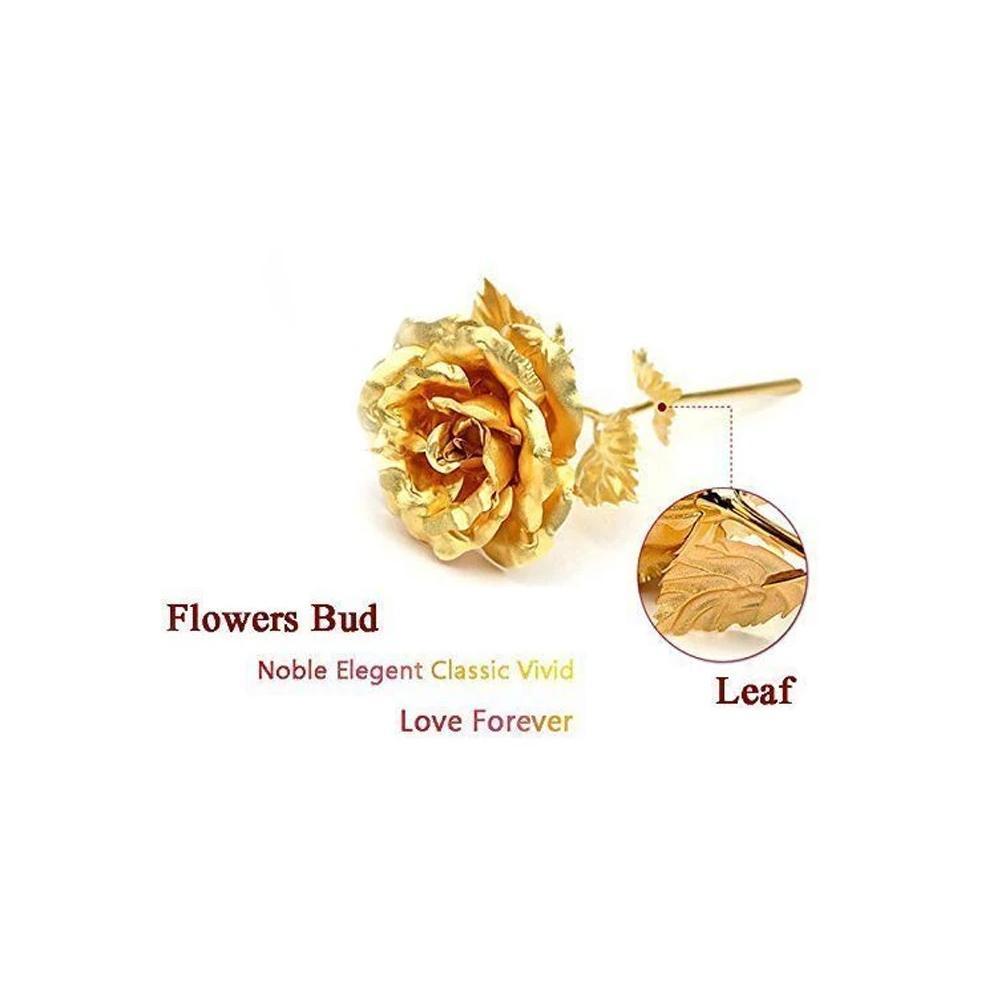 24K Gold Eternal Rose