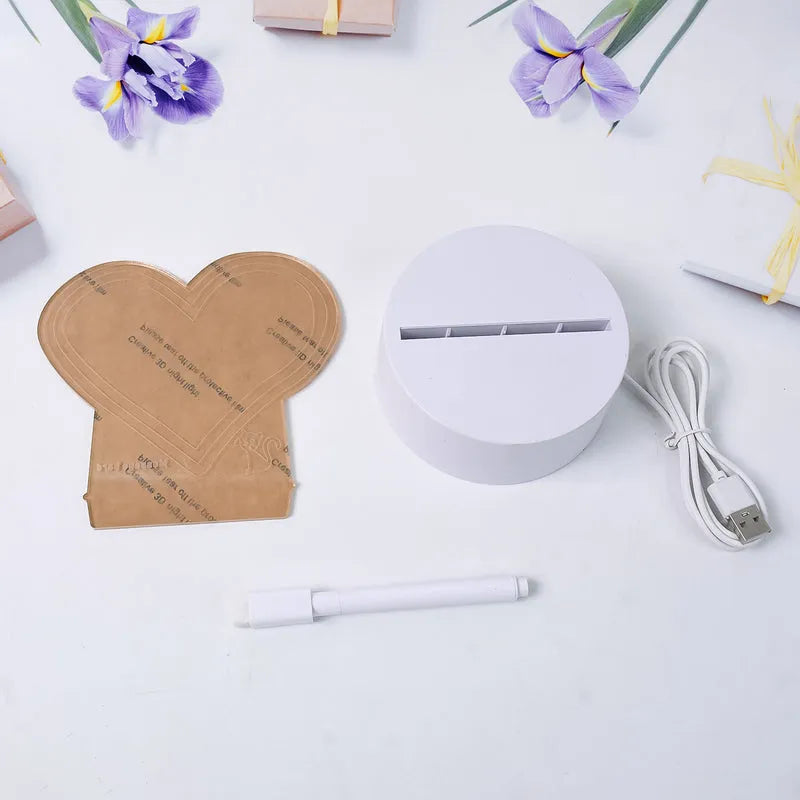 Best 3d acrylic decorative lamp - night lights & ambient lighting | 2025 | fast shipping